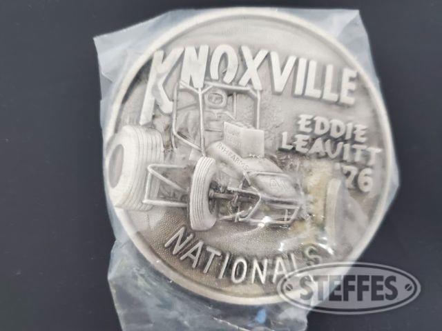 Knoxville Nationals Commemorative Belt Buckle (1976) 